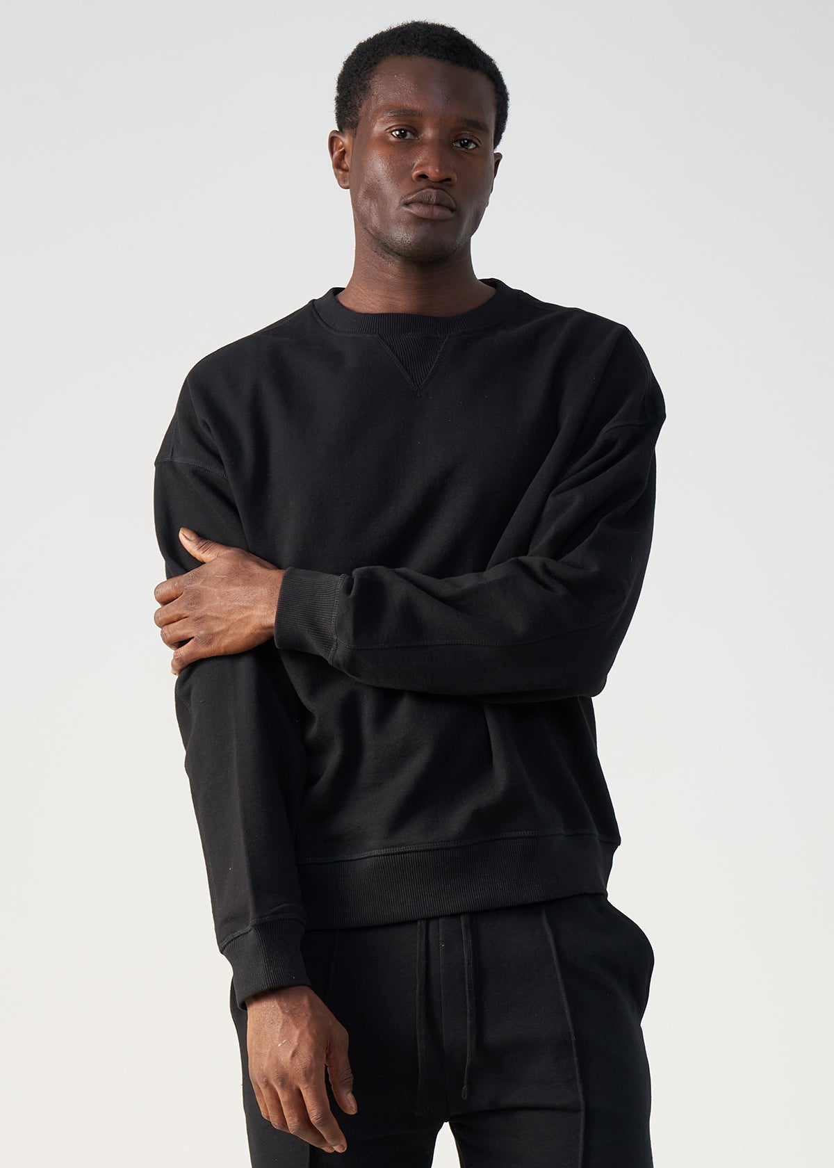 14 OZ Cropped Boxy Heavyweight Crewneck Sweatshirt