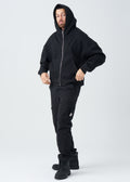 14 OZ Oversized Boxy Cropped Heavyweight Full-Zip Sweatshirt