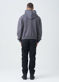 14 OZ Oversized Boxy Cropped Heavyweight Full-Zip Sweatshirt