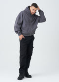 14 OZ Oversized Boxy Cropped Heavyweight Full-Zip Sweatshirt