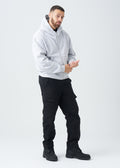 14 OZ Oversized Boxy Cropped Heavyweight Full-Zip Sweatshirt