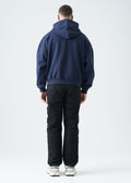 14 OZ Oversized Boxy Cropped Heavyweight Full-Zip Sweatshirt