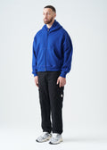 14 OZ Oversized Boxy Cropped Heavyweight Full-Zip Sweatshirt