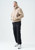 14 OZ Oversized Boxy Cropped Heavyweight Full-Zip Sweatshirt