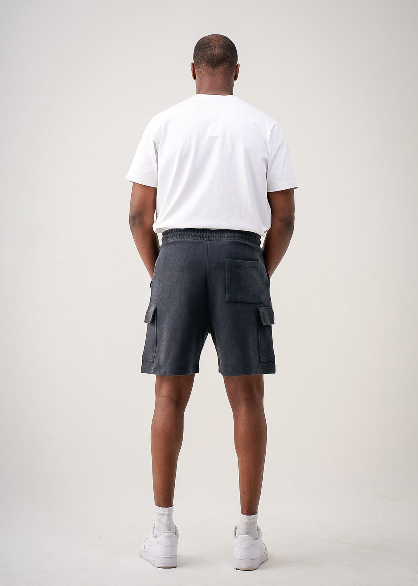 12 OZ Garment Dye Interlock Cargo Shorts