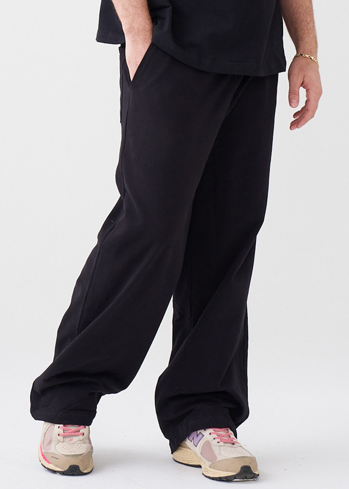 7.5 OZ Peached French Terry Oversized Open Leg Sweatpant