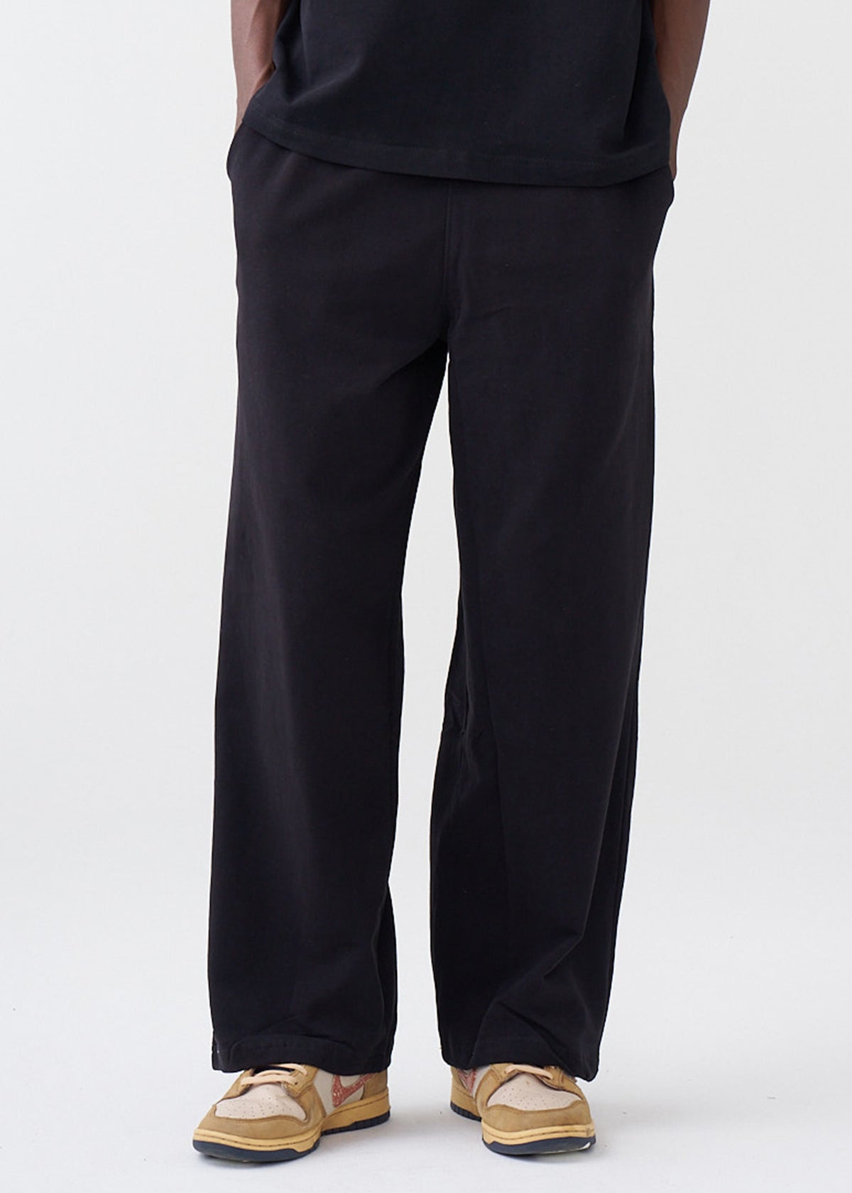 7.5 OZ Peached French Terry Oversized Open Leg Sweatpant
