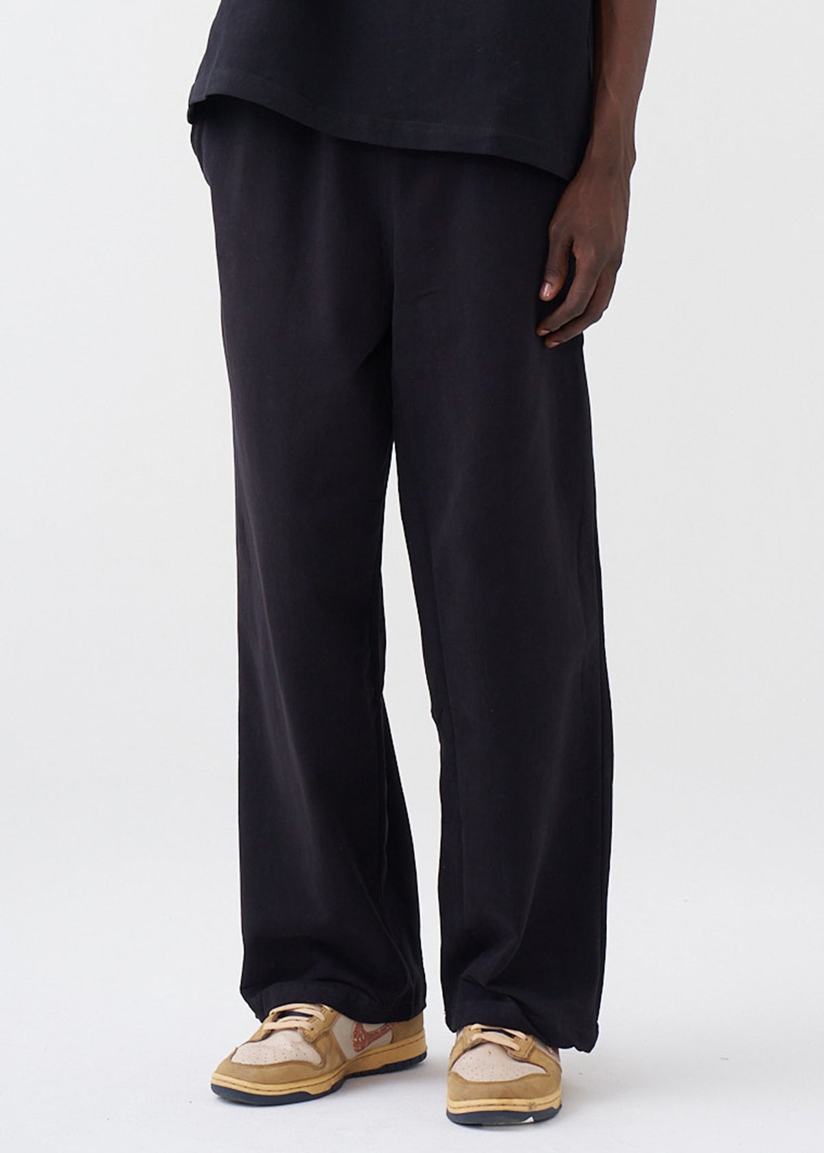 7.5 OZ Peached French Terry Oversized Open Leg Sweatpant