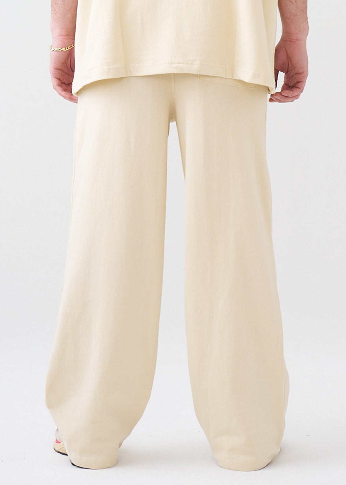 7.5 OZ Peached French Terry Oversized Open Leg Sweatpant