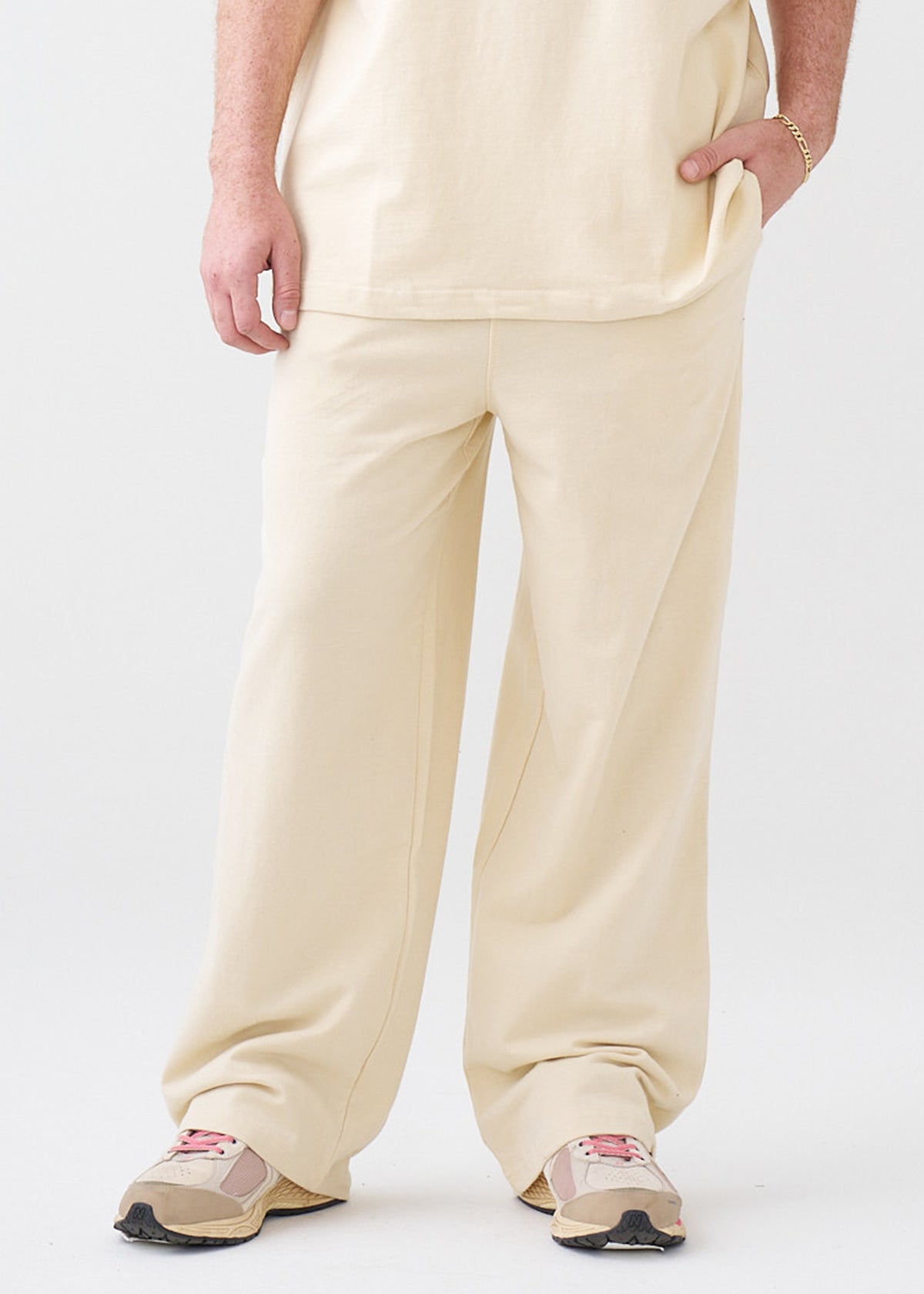 7.5 OZ Peached French Terry Oversized Open Leg Sweatpant