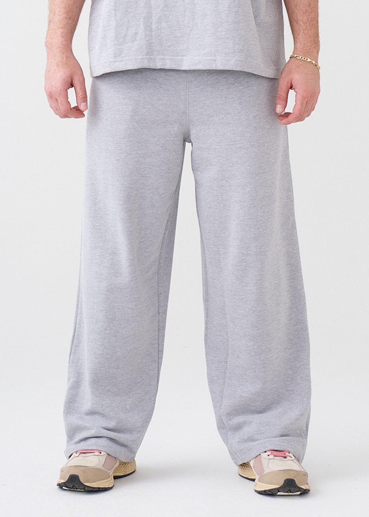 7.5 OZ Peached French Terry Oversized Open Leg Sweatpant