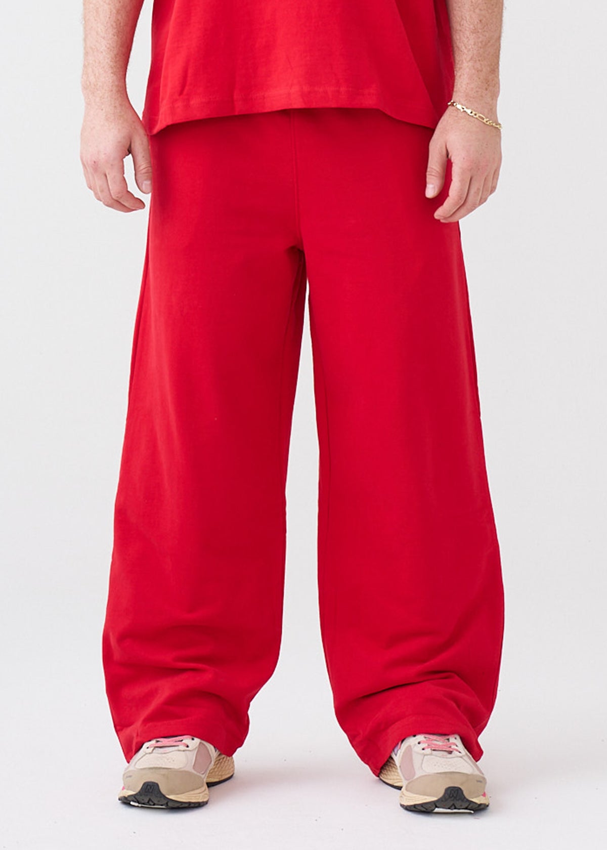 7.5 OZ Peached French Terry Oversized Open Leg Sweatpant