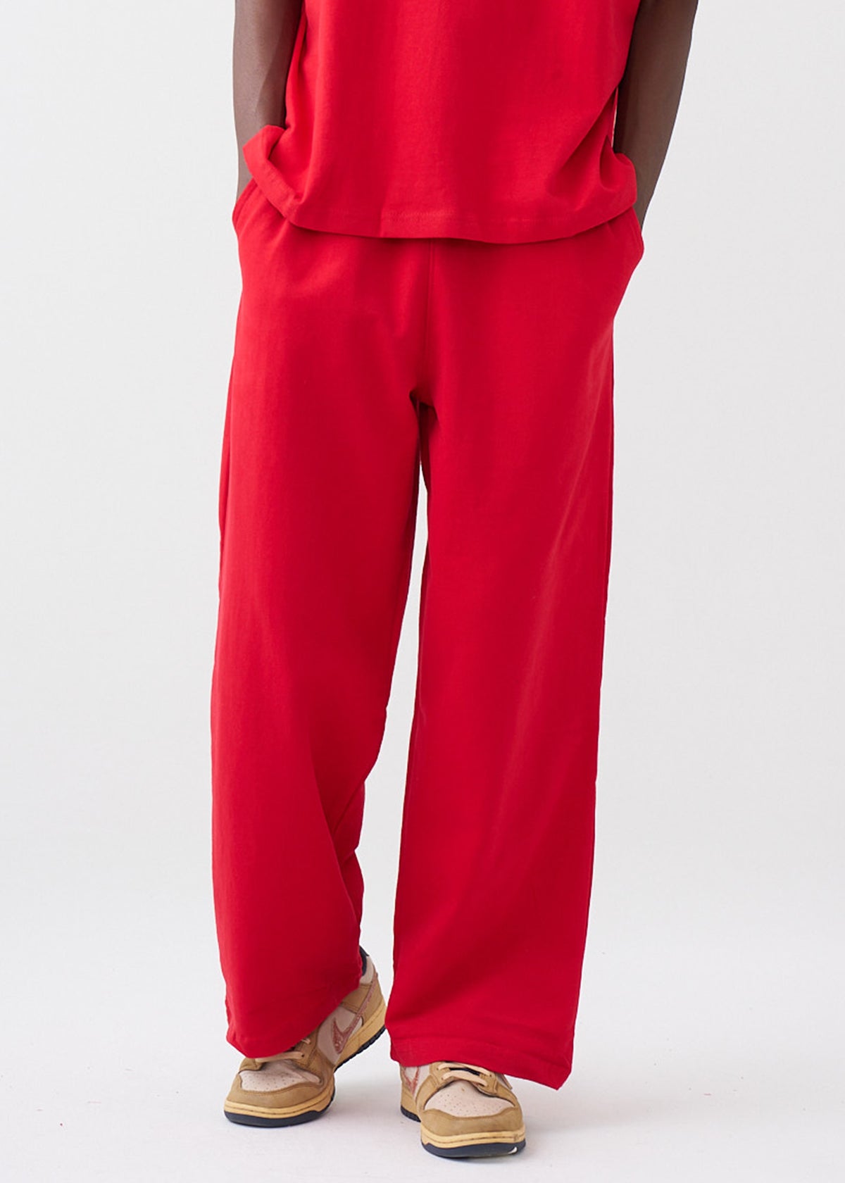 7.5 OZ Peached French Terry Oversized Open Leg Sweatpant
