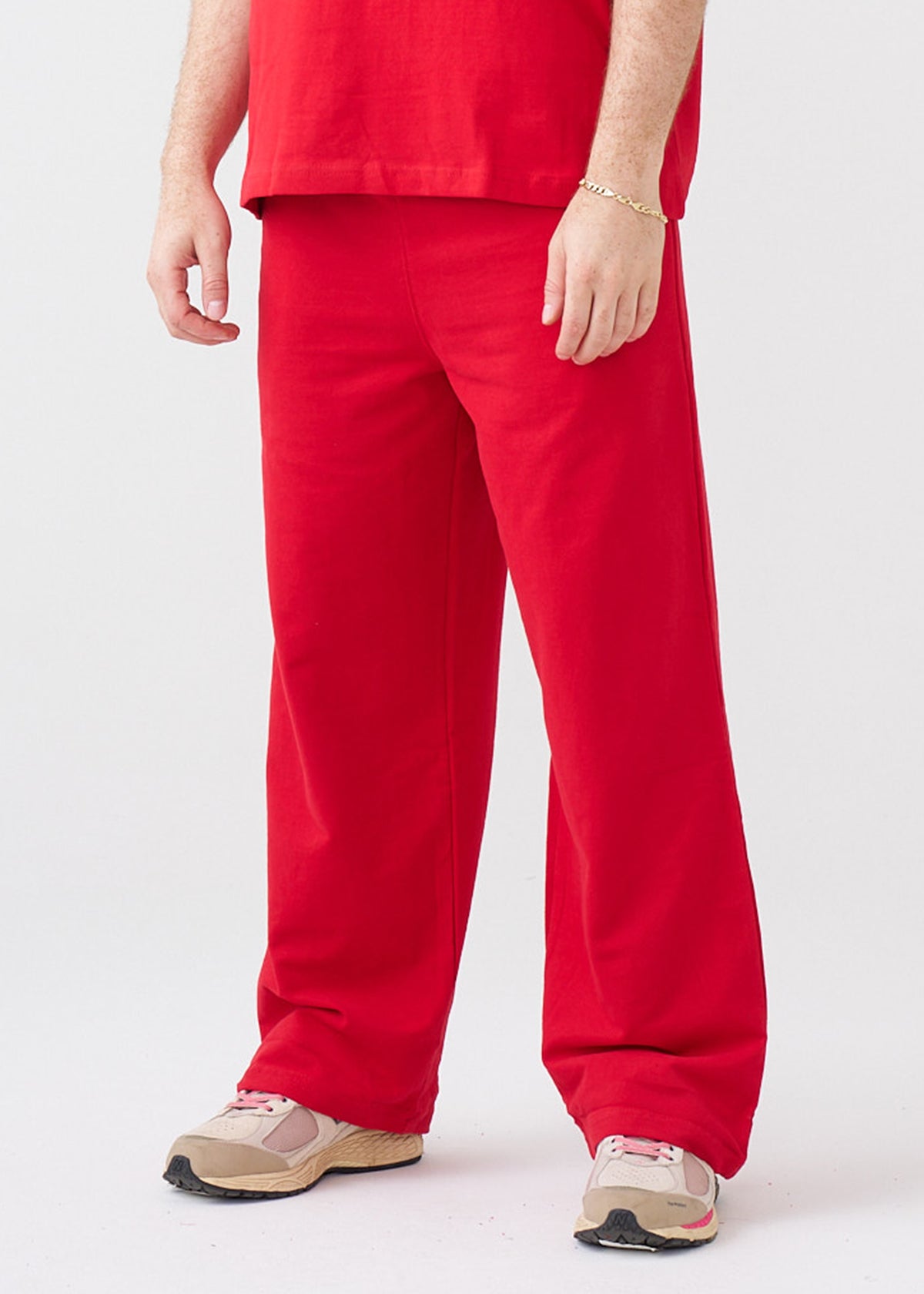 7.5 OZ Peached French Terry Oversized Open Leg Sweatpant