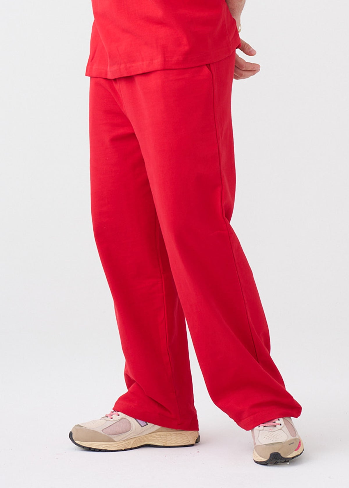7.5 OZ Peached French Terry Oversized Open Leg Sweatpant