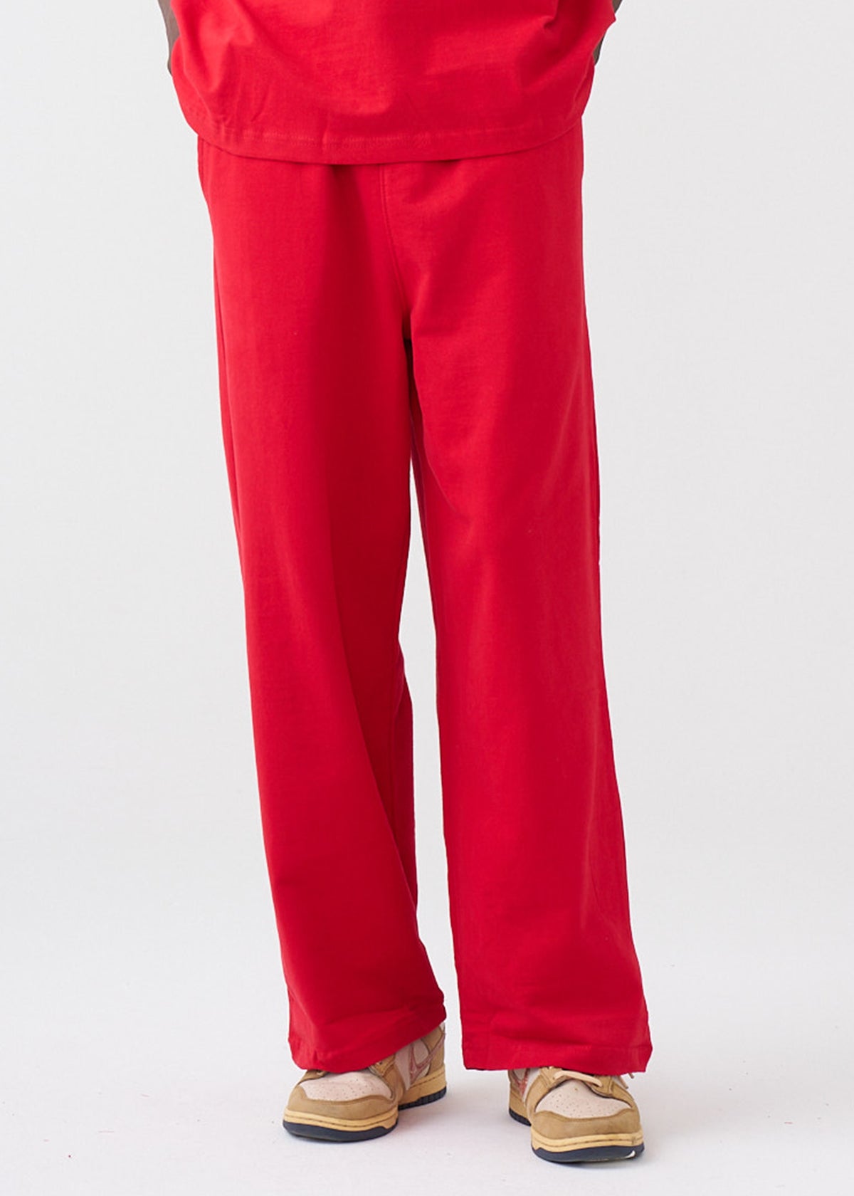 7.5 OZ Peached French Terry Oversized Open Leg Sweatpant
