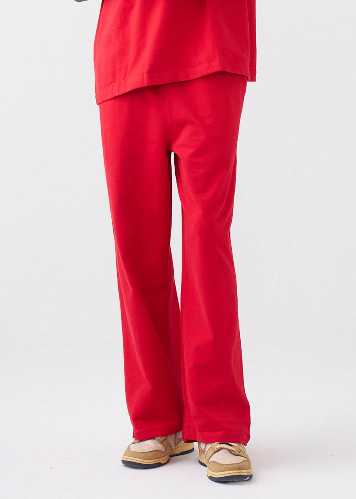 7.5 OZ Peached French Terry Oversized Open Leg Sweatpant