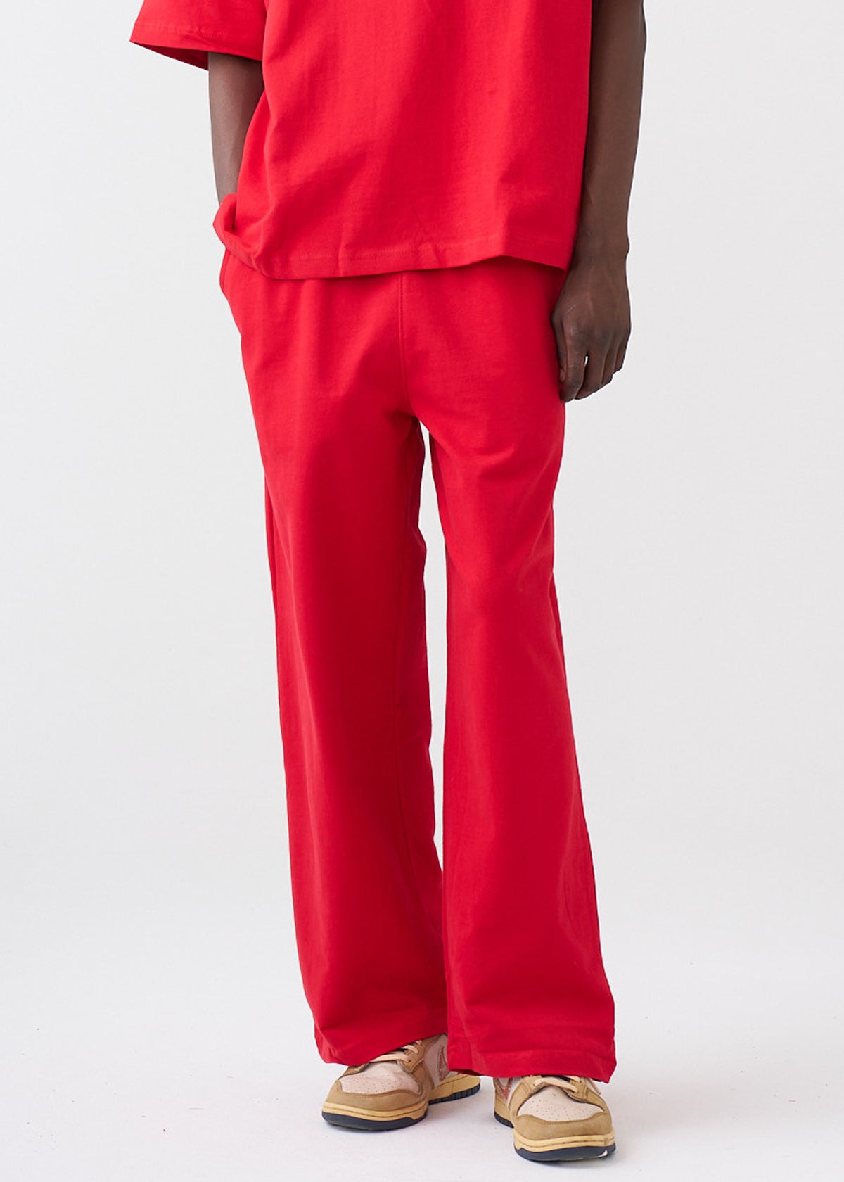 7.5 OZ Peached French Terry Oversized Open Leg Sweatpant