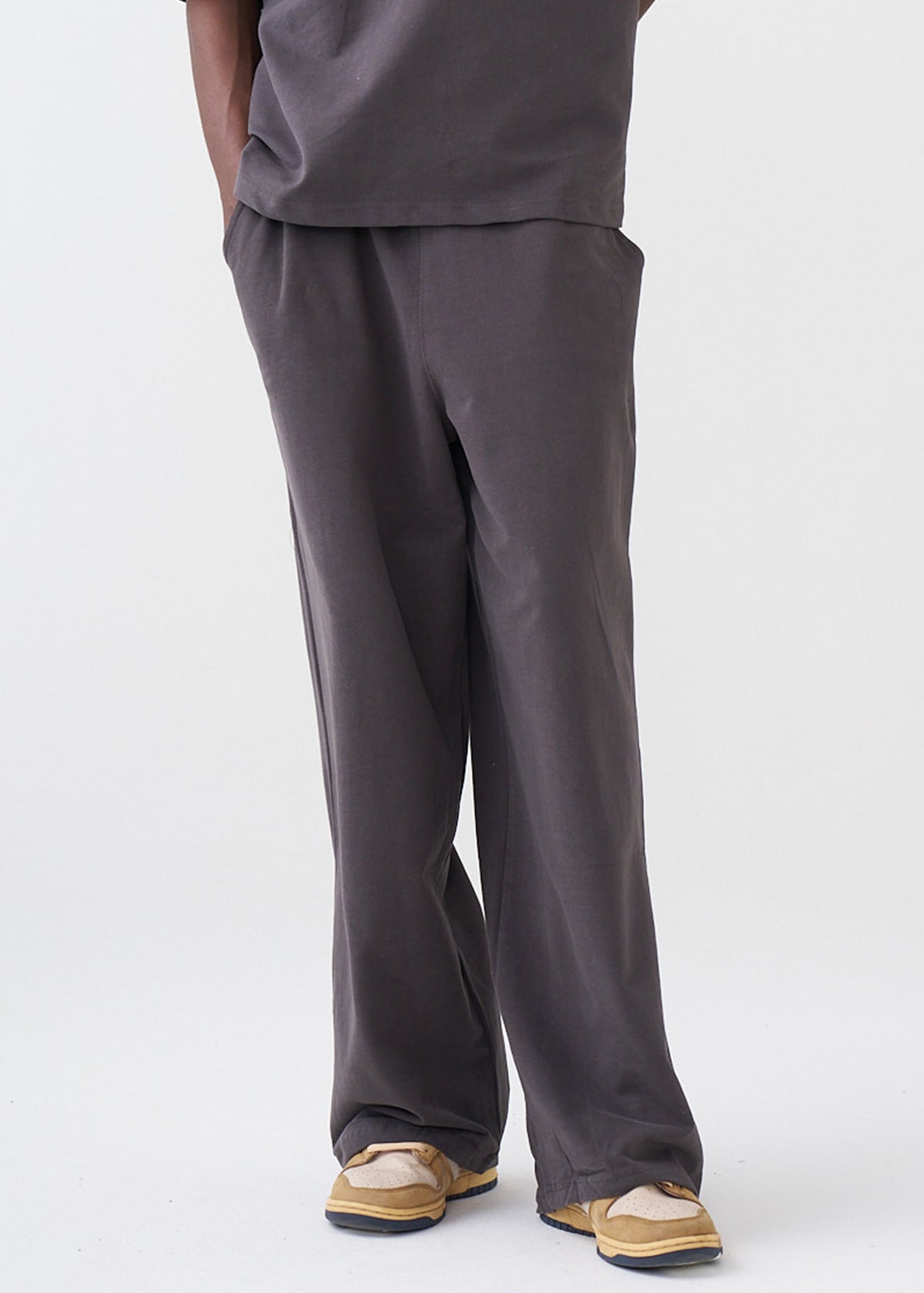 7.5 OZ Peached French Terry Oversized Open Leg Sweatpant
