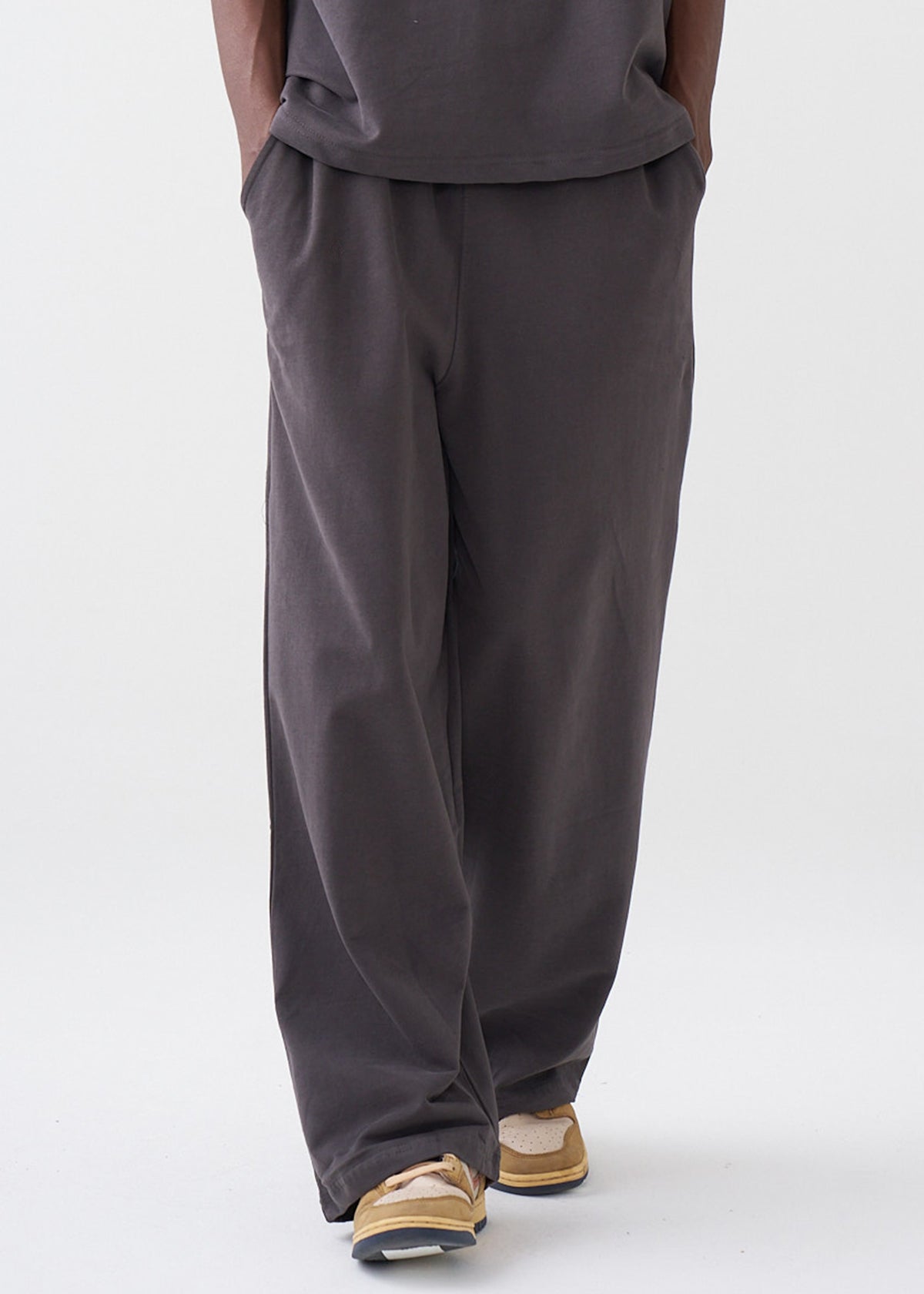 7.5 OZ Peached French Terry Oversized Open Leg Sweatpant