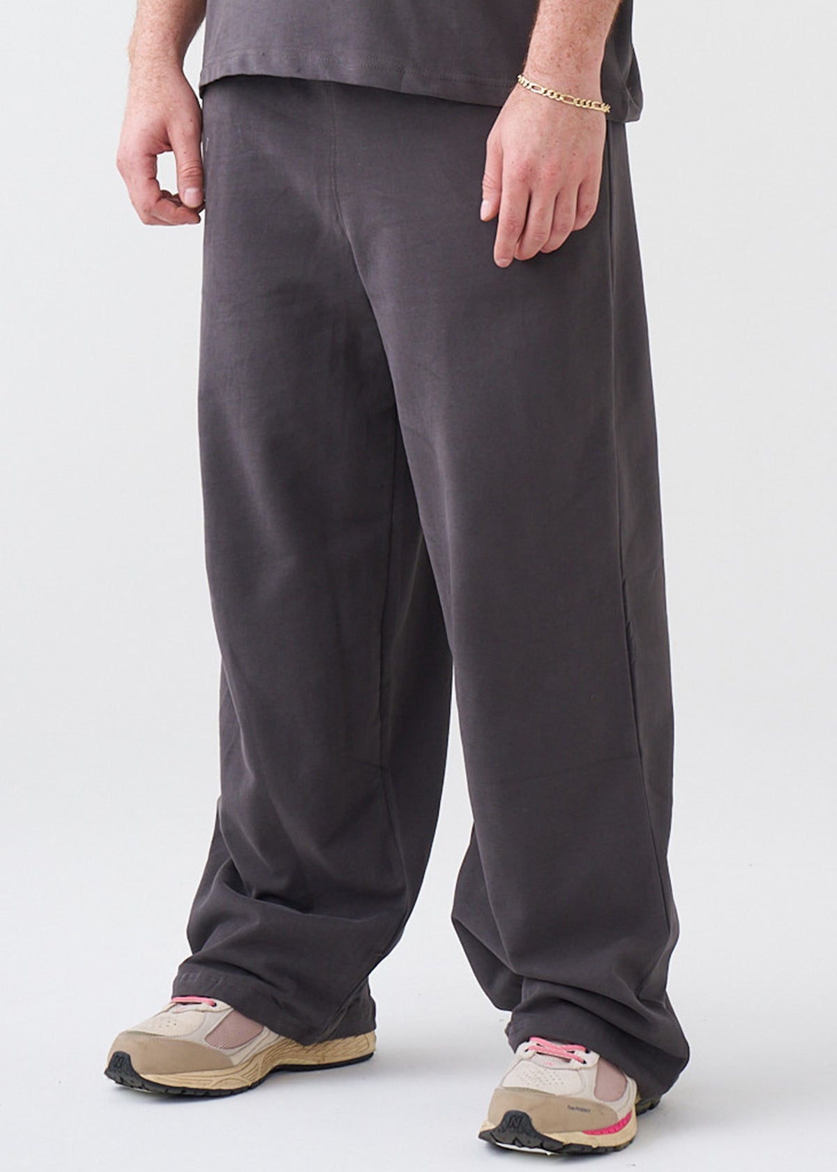 7.5 OZ Peached French Terry Oversized Open Leg Sweatpant