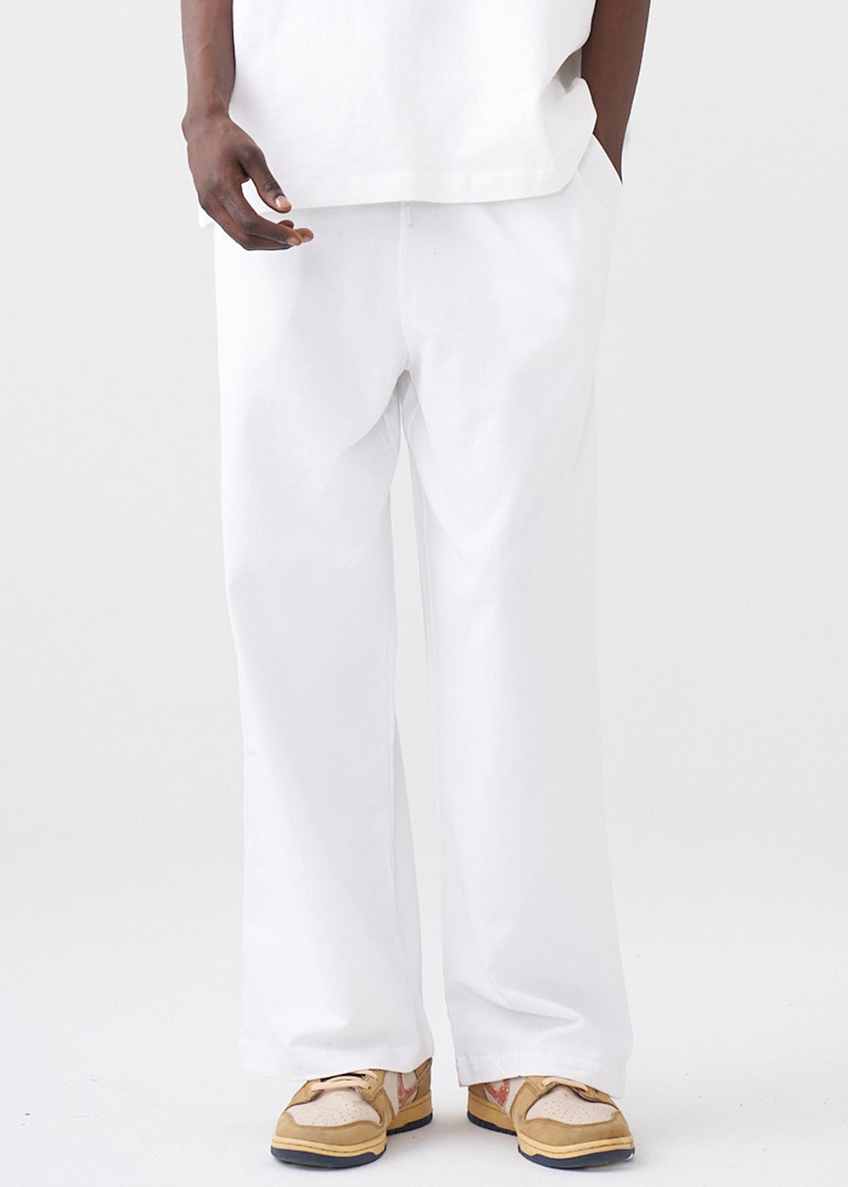 7.5 OZ Peached French Terry Oversized Open Leg Sweatpant