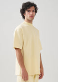 10 OZ Mock-Neck Oversized Interlock T-Shirt