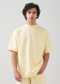 10 OZ Mock-Neck Oversized Interlock T-Shirt