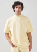 10 OZ Mock-Neck Oversized Interlock T-Shirt