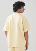 10 OZ Mock-Neck Oversized Interlock T-Shirt