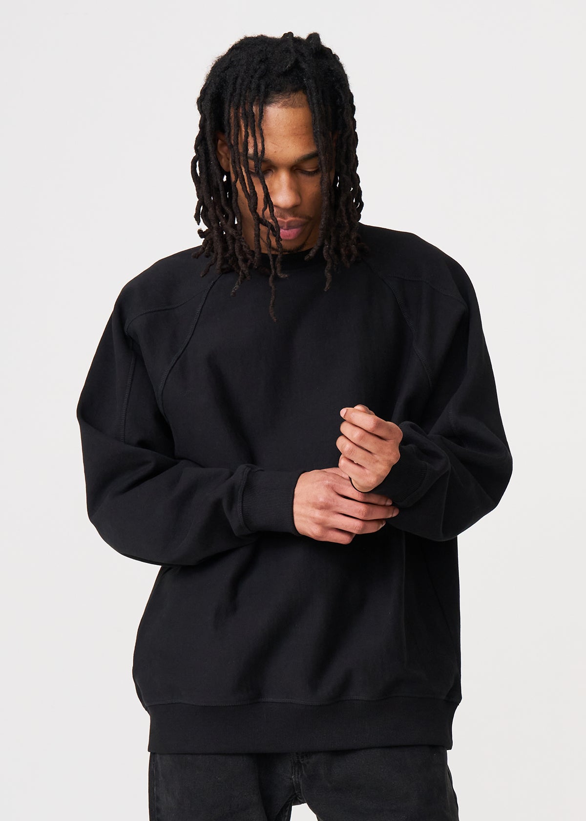 14 OZ Oversized Fleece Heavyweight Crewneck Sweatshirt