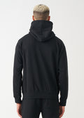 Black Heavy Blend Fleece Hooded Sweatshirt