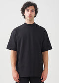10 OZ Mock-Neck Oversized Interlock T-Shirt