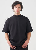10 OZ Mock-Neck Oversized Interlock T-Shirt