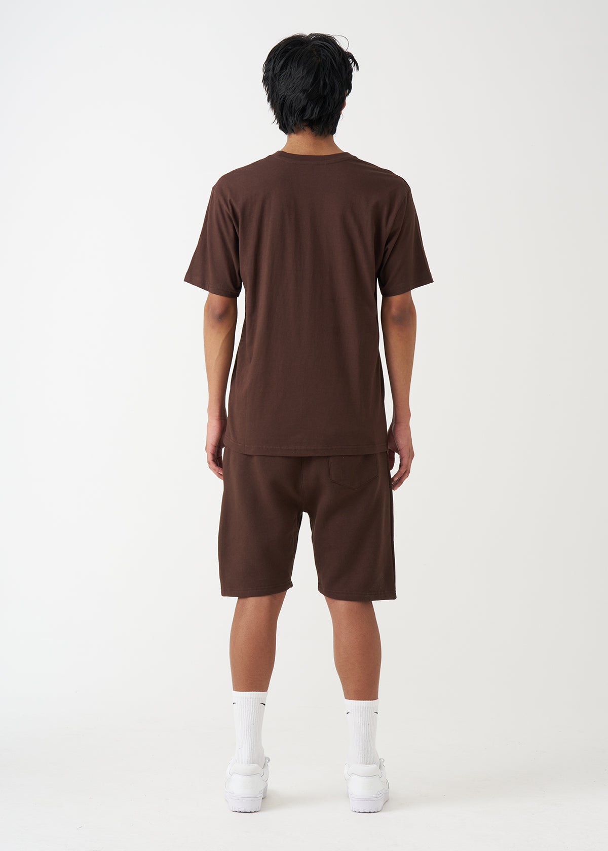 Brown T-Shirt And Short Set