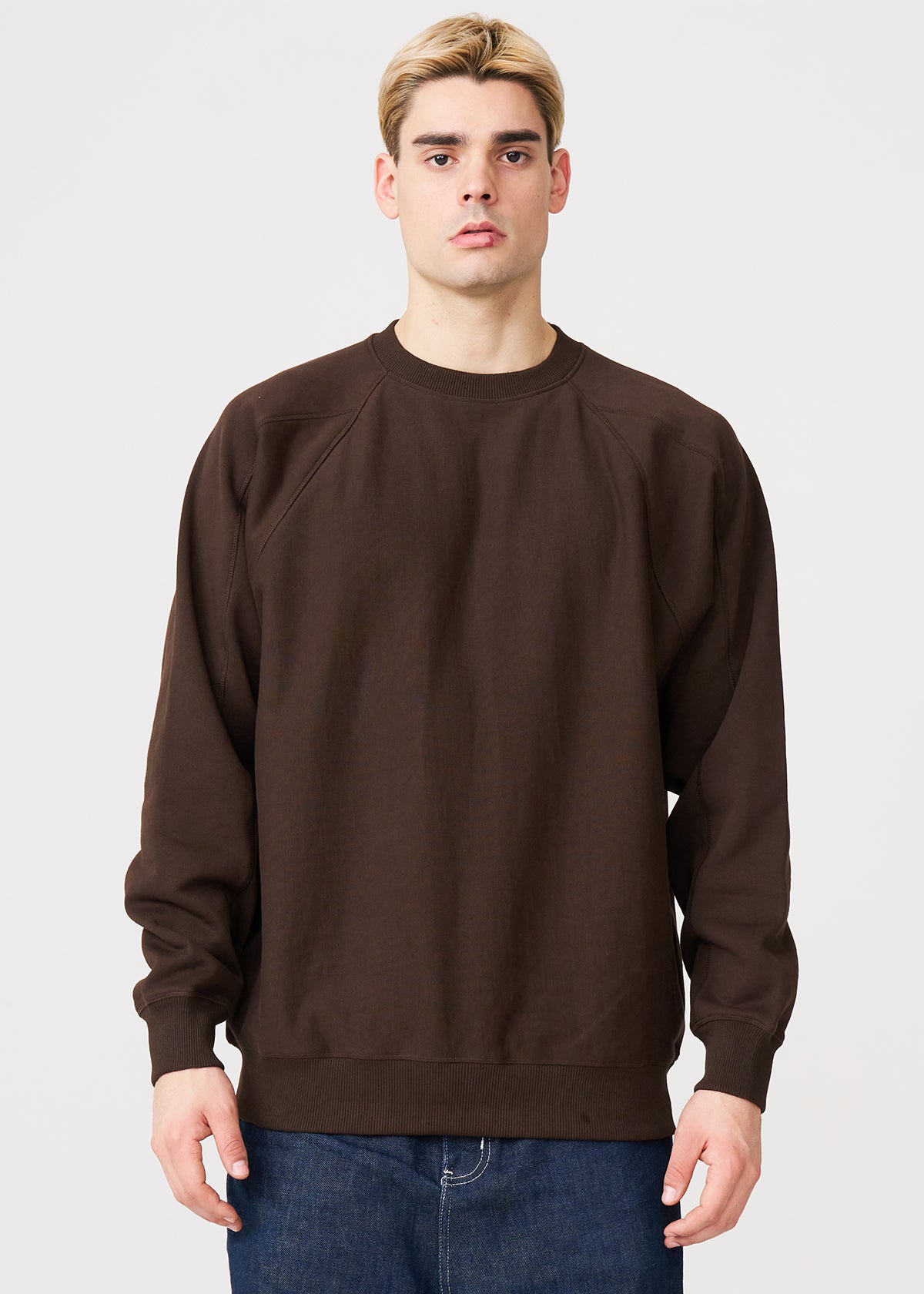 14 OZ Oversized Fleece Heavyweight Crewneck Sweatshirt