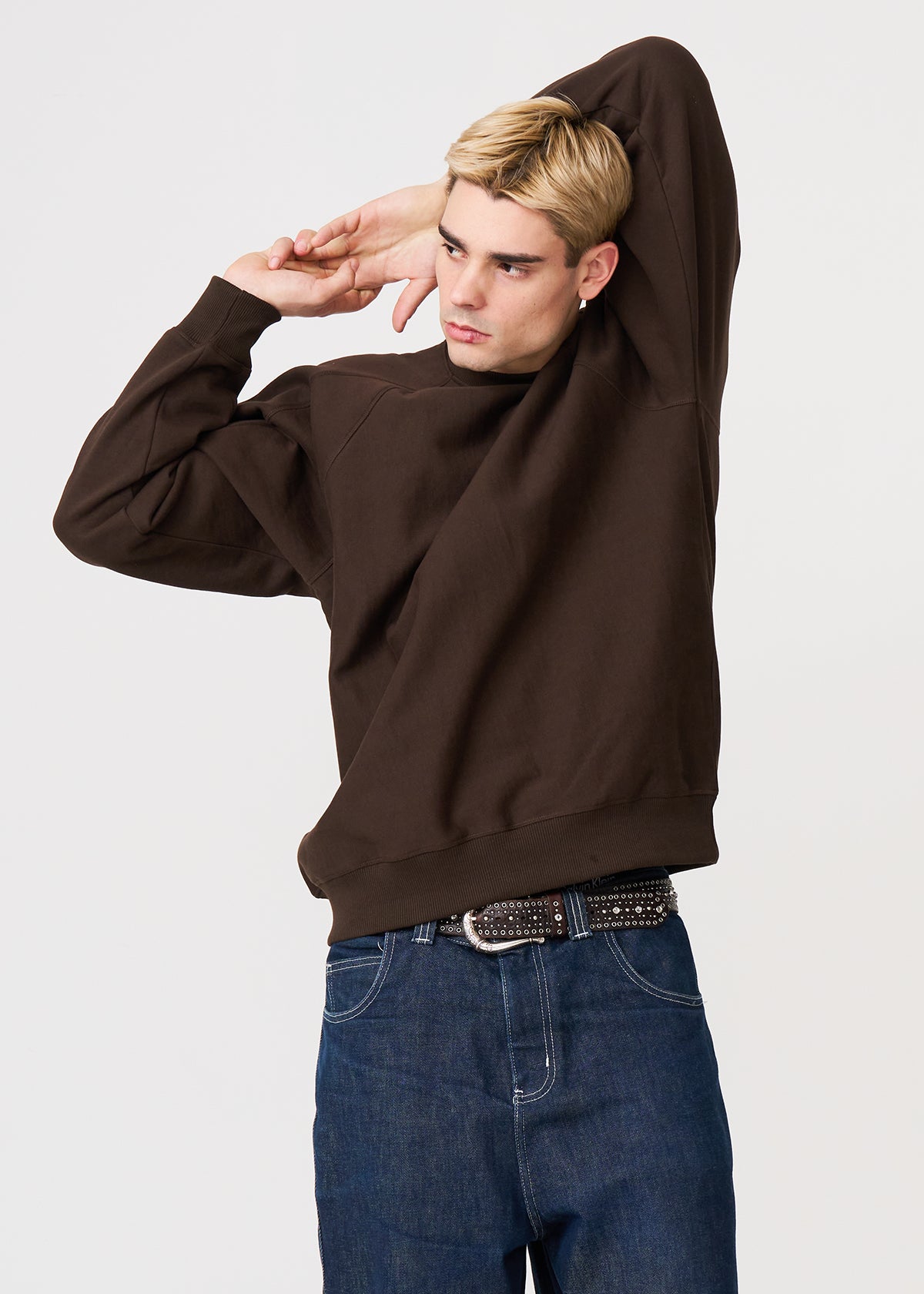 14 OZ Oversized Fleece Heavyweight Crewneck Sweatshirt