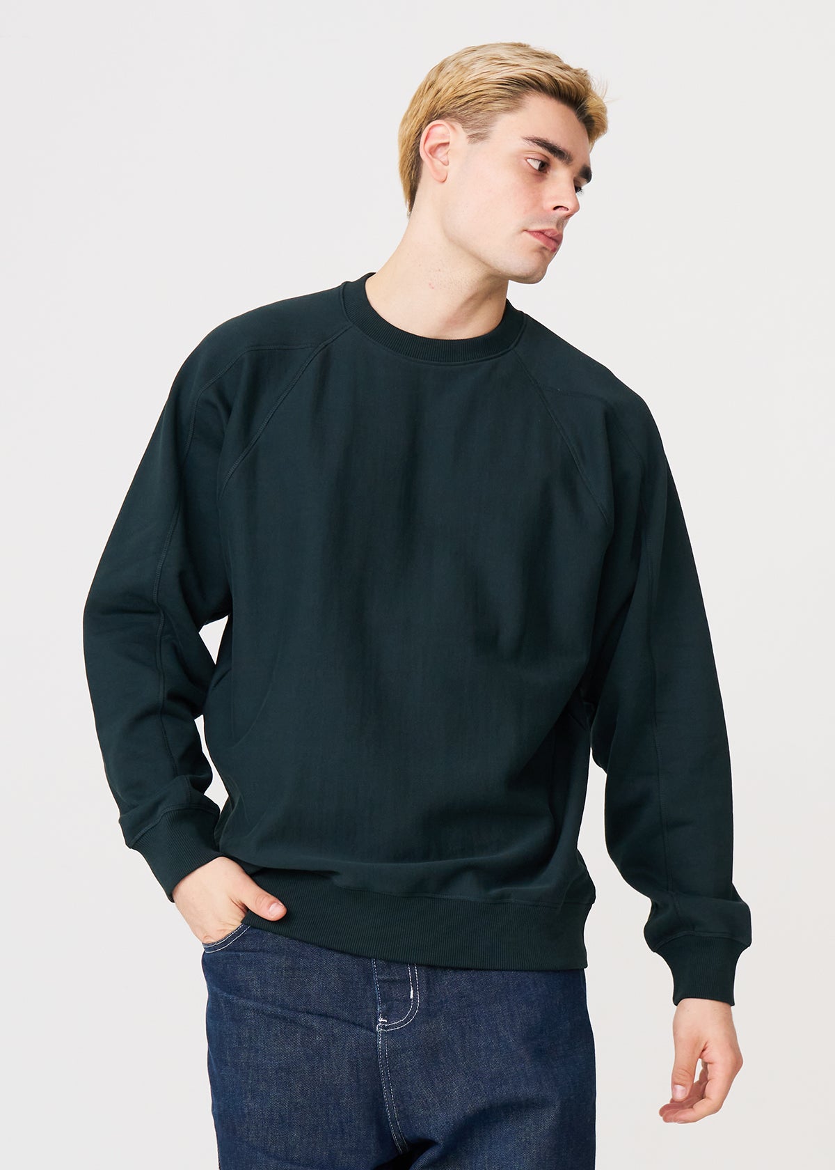 14 OZ Oversized Fleece Heavyweight Crewneck Sweatshirt