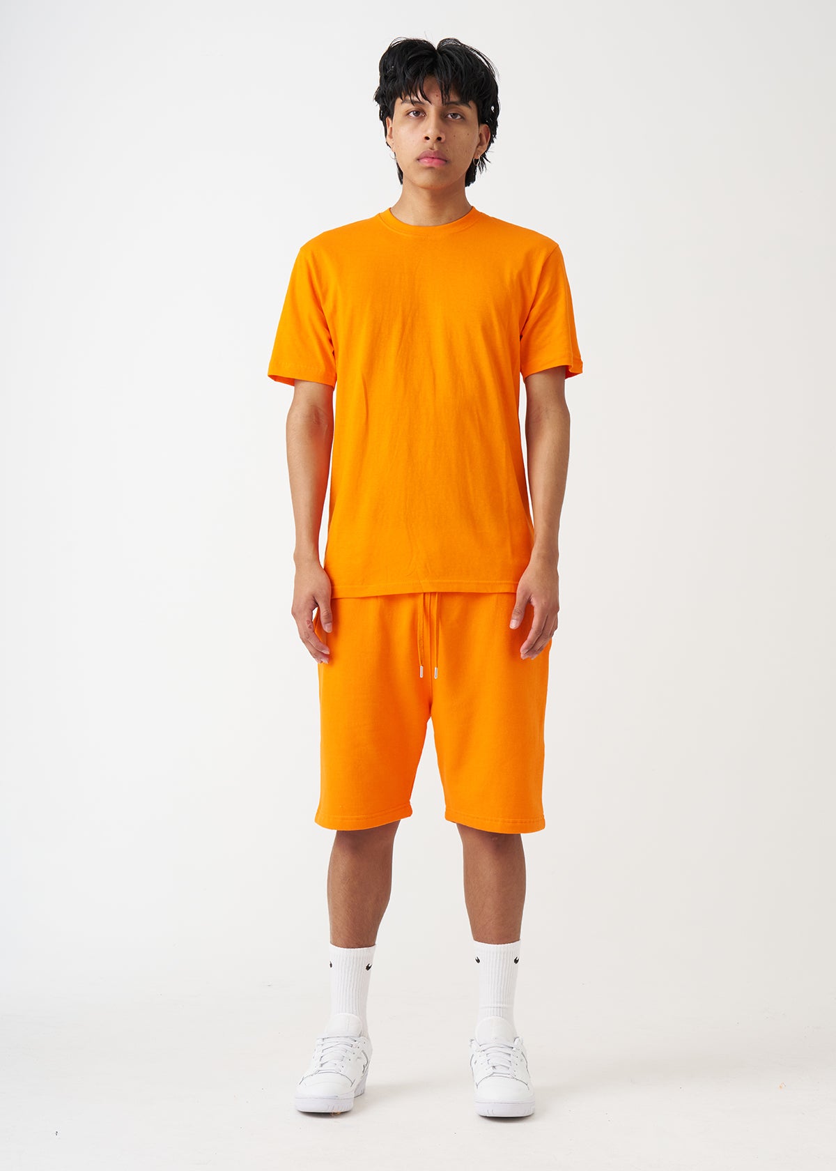 Orange T-Shirt And Short Set