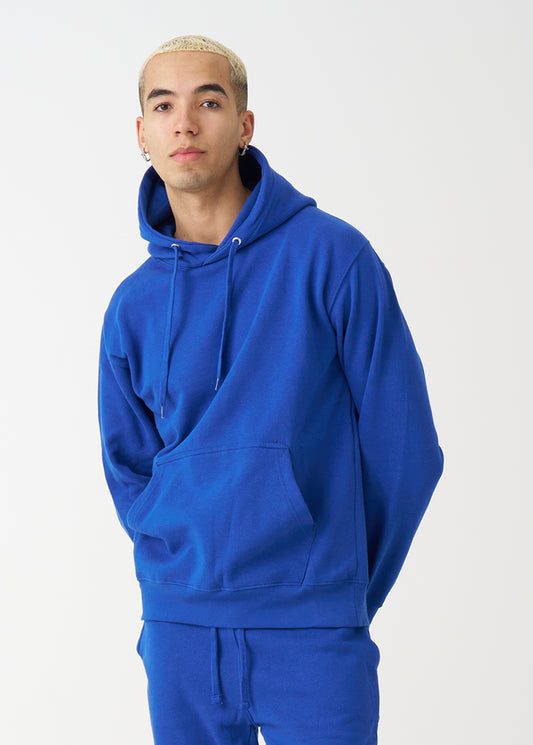 Royal Blue Heavy Blend Fleece Hooded Sweatshirt