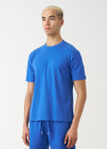 Royal Blue Combed Cotton T-Shirt