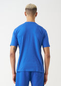 Royal Blue Combed Cotton T-Shirt