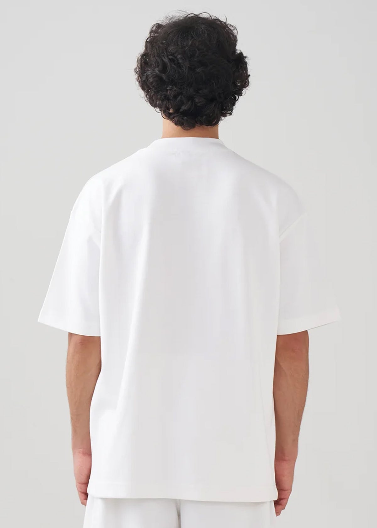 10 OZ Mock-Neck Oversized Interlock T-Shirt