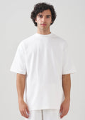 10 OZ Mock-Neck Oversized Interlock T-Shirt