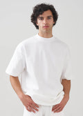 10 OZ Mock-Neck Oversized Interlock T-Shirt