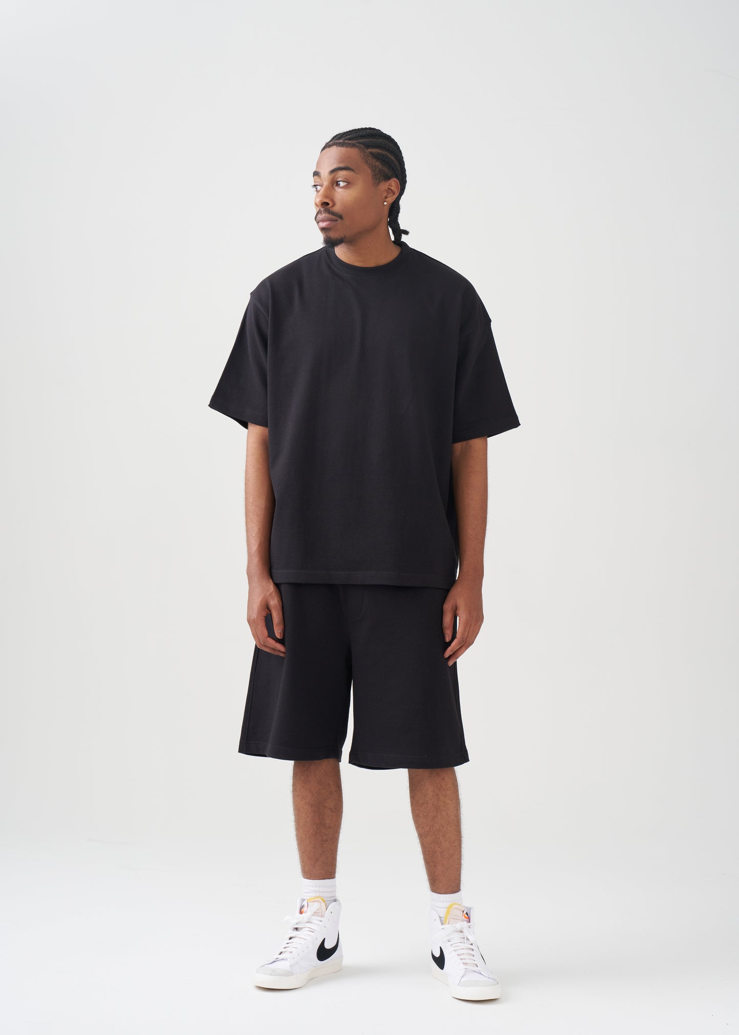 9 OZ Heavyweight French Terry T-Shirt And Short Set
