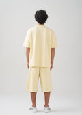 10 OZ Mock-Neck Oversized Interlock T-Shirt And Long Short Set