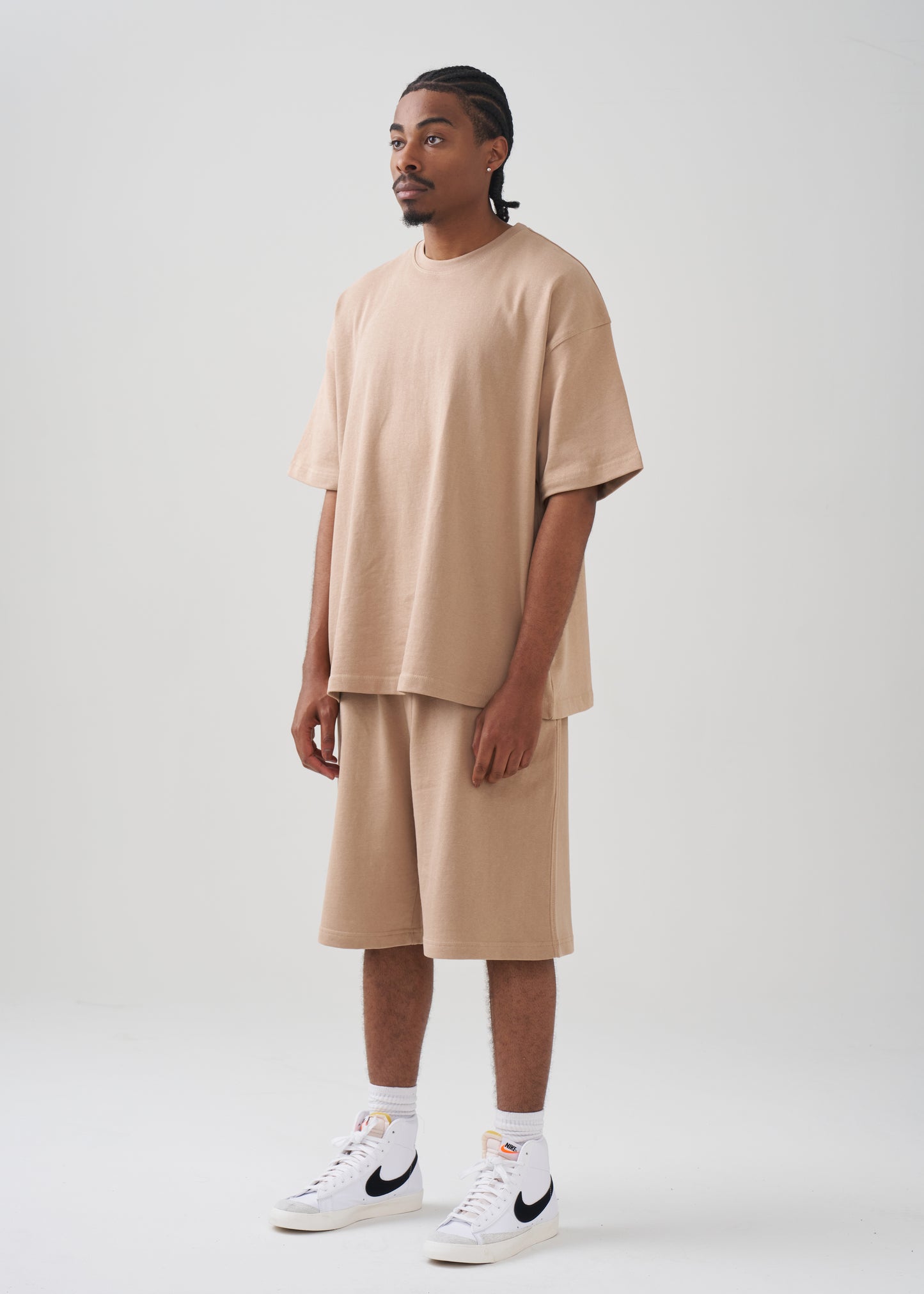 9 OZ Heavyweight French Terry T-Shirt And Short Set