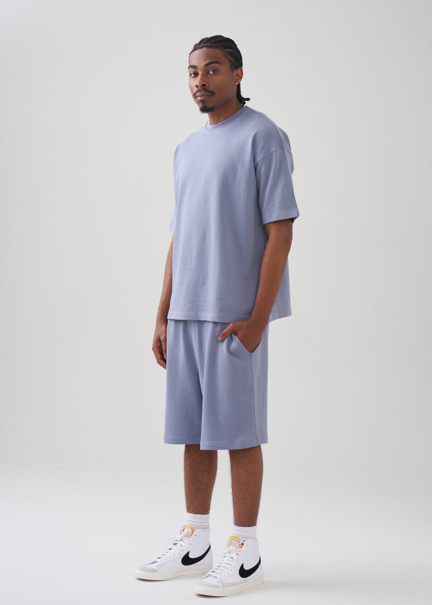 9 OZ Heavyweight French Terry T-Shirt And Short Set