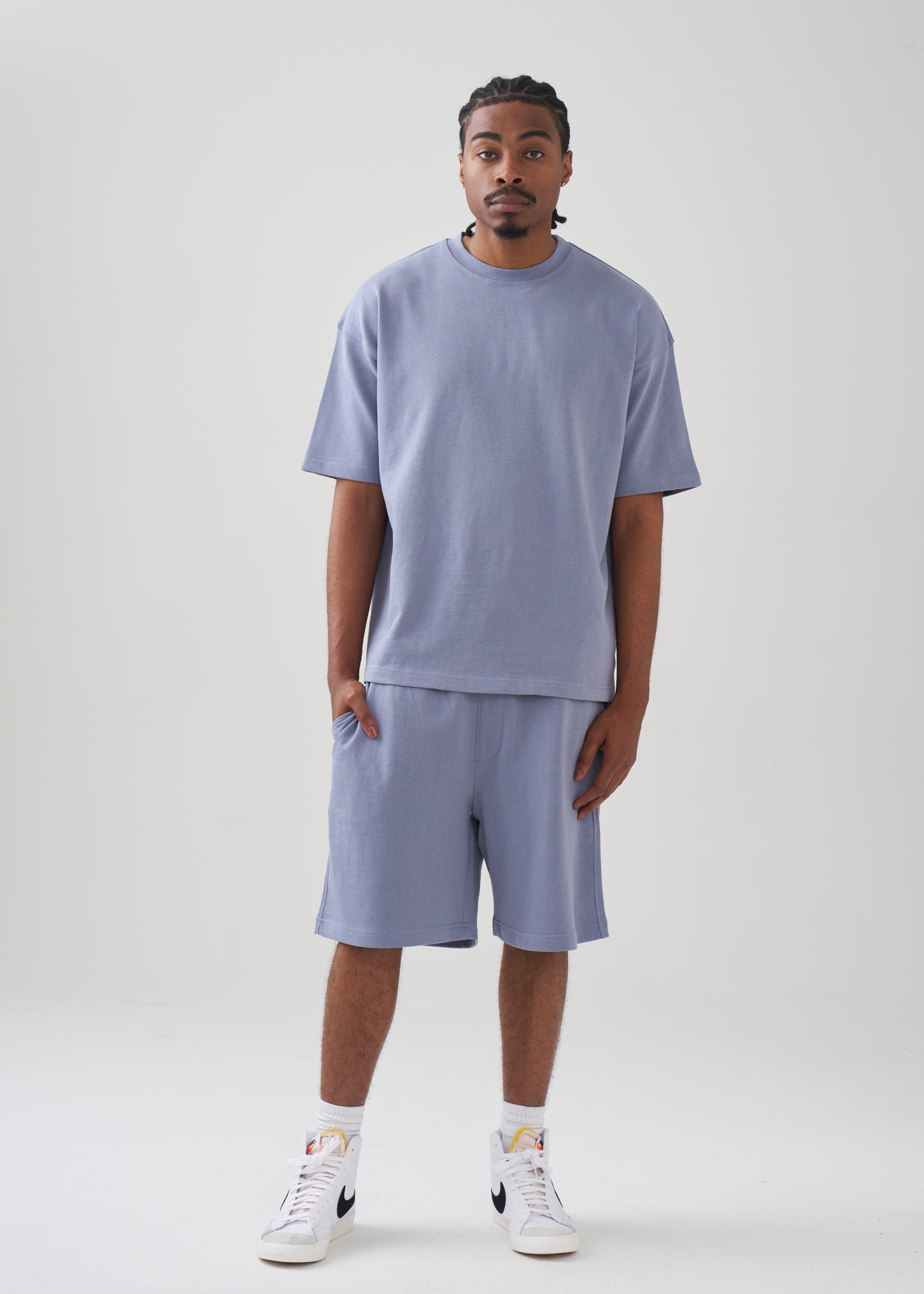 9 OZ Heavyweight French Terry T-Shirt And Short Set